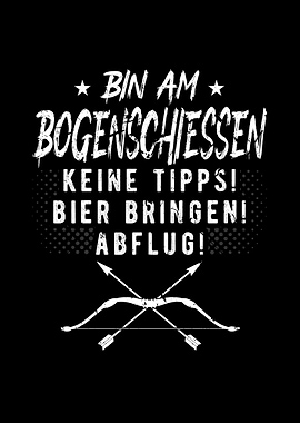 Bin Am Bogenschiessen