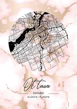 Ottawa Ontario Canada Map