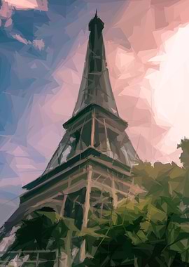 Paris France Eiffel Tower