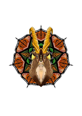 Goat mandala