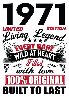 Birthday born in 1971