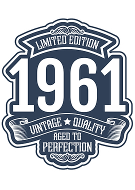 Vintage 1961 Birthday
