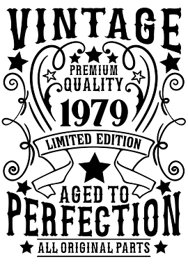 Vintage 1979 birthday