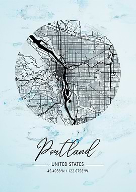 Portland Alpha Watercolor