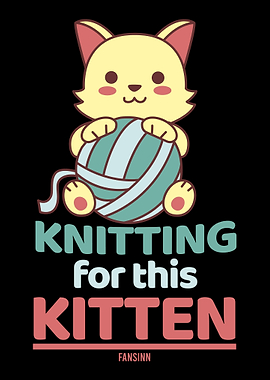 Cat knit granny wool grand