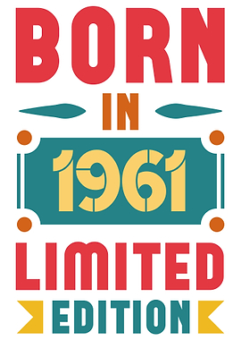 Birthday Born in 1961
