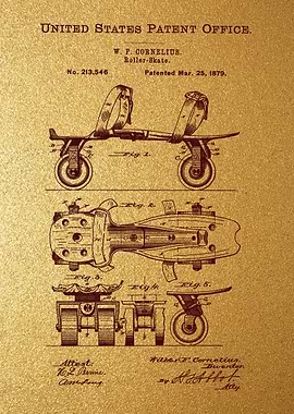 88 Roller Skate Patent