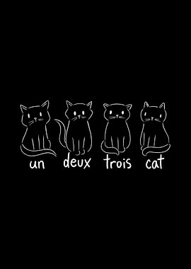 Un Deux Trois Cat French