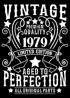 Vintage 1979 birthday