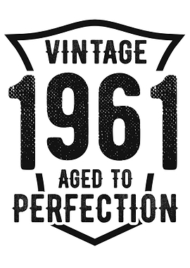 Vintage 1961 Birthday
