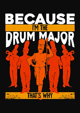 Funny Drum Major Design