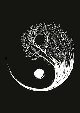 Cottagecore Ying Yang