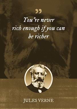 Youre never rich enough