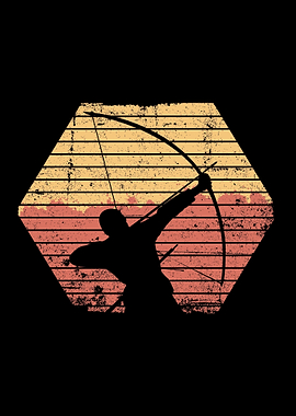 Bogenschiessen Bogen Retro