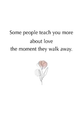 Walk away