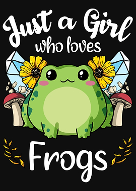 Cottagecore Kawaii Frog