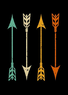 Vintage Bogenschiessen