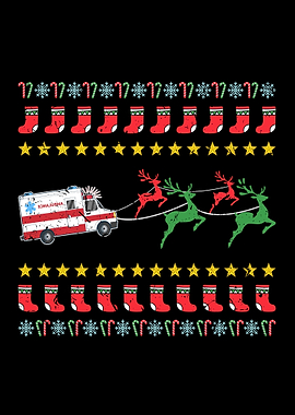 Ugly Christmas Ambulance