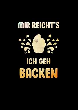 Funny baking slogan gift