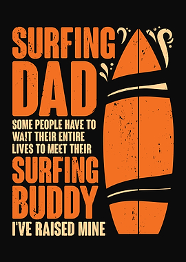 Surfing Dad Design