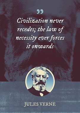 Civilization never recedes
