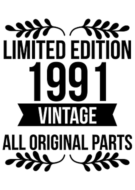 Born 1991 Limited Edition