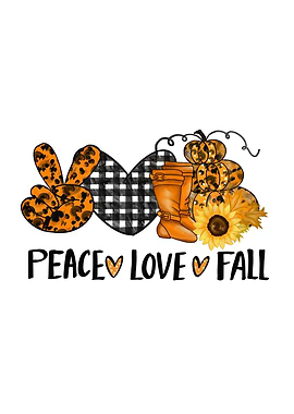 Peace Love Fall