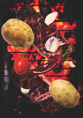 FLYING BBQ INGREDIENTS