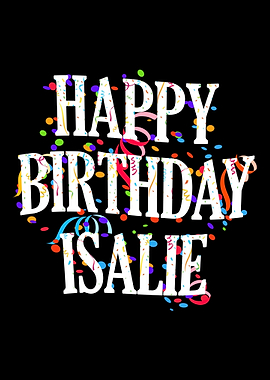 Happy Birthday Isalie