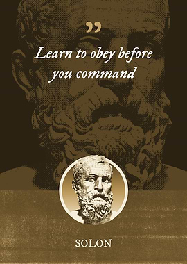 Learn to obey before you