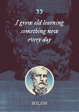 I grow old learning