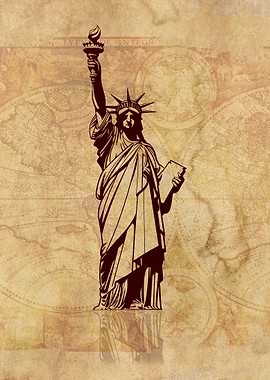Statue of Liberty Wall Art