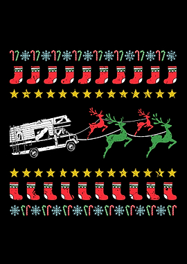 Ugly Christmas Camping