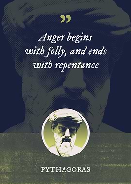 Anger begins with folly