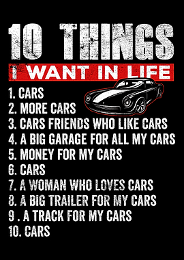 10 Things I Want In Life C