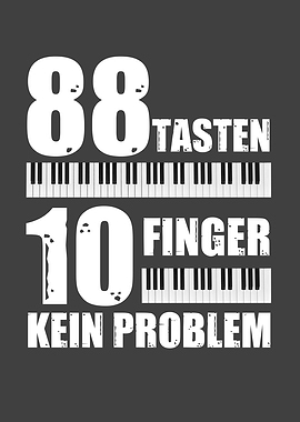 Piano 88 Keys 10 Fingers