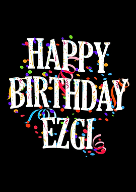 Happy Birthday Ezgi