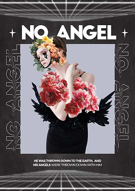 No Angel Floral Woman
