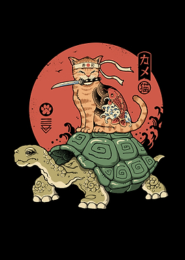 Catana on Turtle