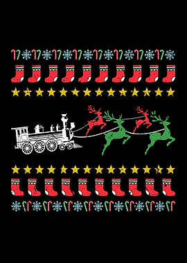 Ugly Christmas Train