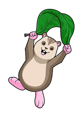 Hamster Parachute Leaf