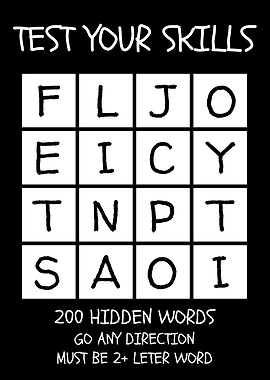 Word Game Poster 4