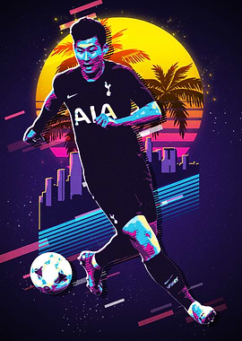 Heung Min football star