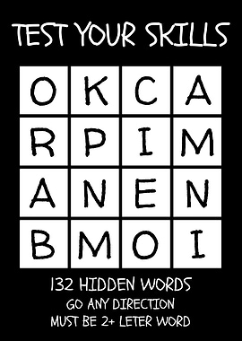 Word Game Poster 5