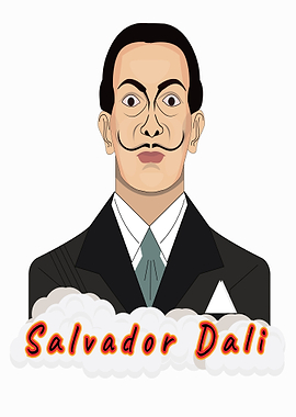 salvador dali portrait