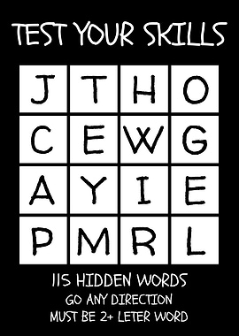 Word Game Poster 9