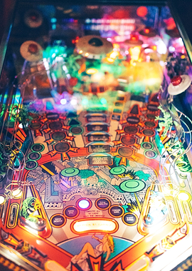 Dreamy Colorful Pinball