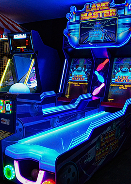Black Light Arcade Bowling