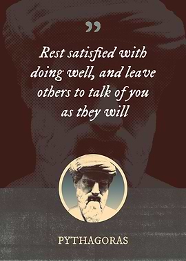 Rest satisfied with doing