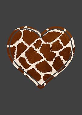 Giraffe Heart Gift